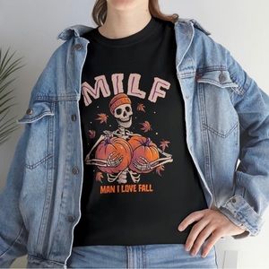“MILF” Man I Love Fall T-Shirt